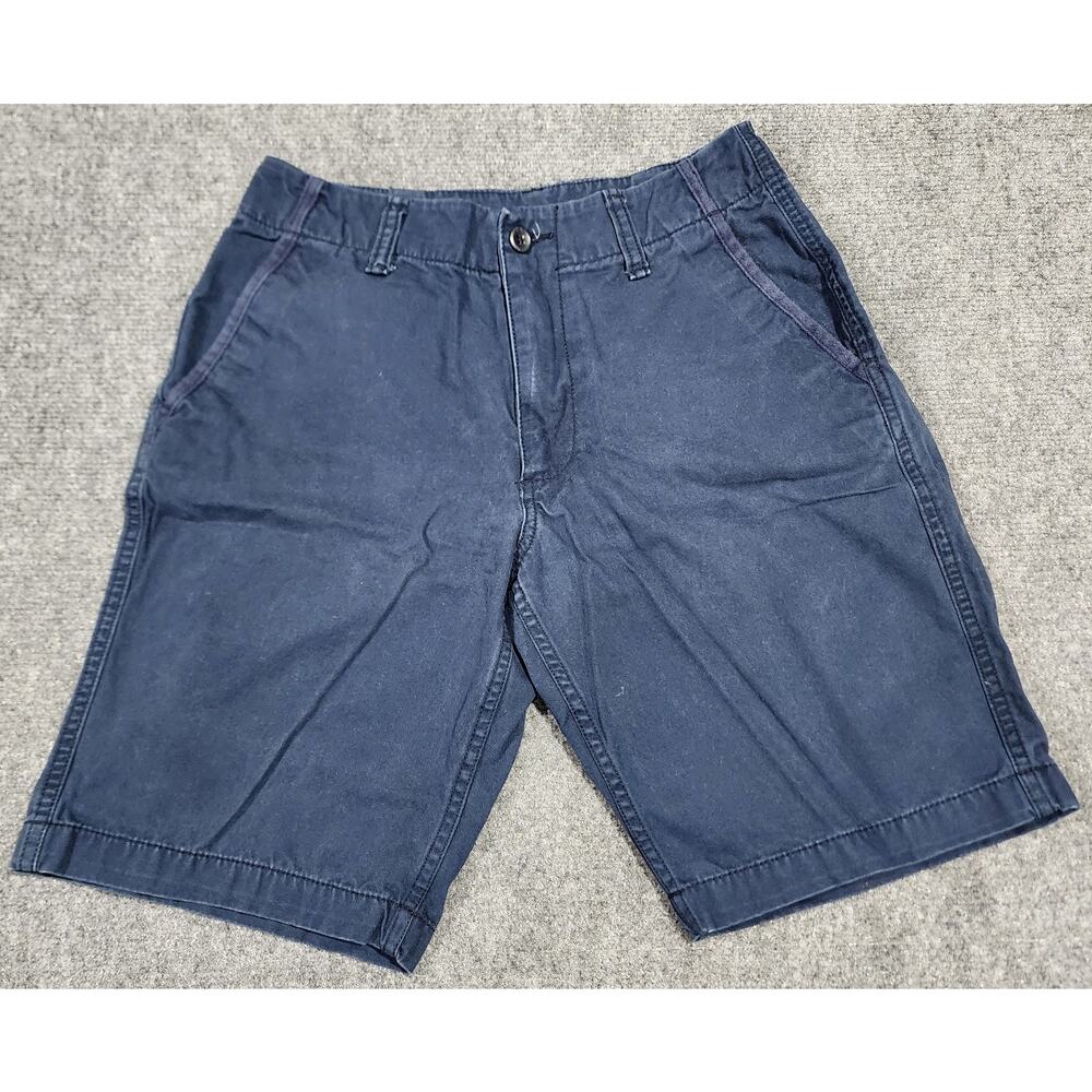 Old Navy Mens Slim Chino Shorts ~ Color Ink Blue, Size 29
